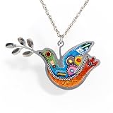 Turquoise Peace Dove Necklace from the Artazia Collection #062OR JN NN