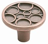 Amerock BP26115-WC Playful Nature Knob, Bubbles, Weathered Copper