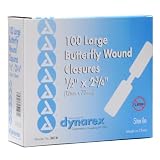 ECONOMY VALUE BUTTERFLY CLOSURE STRIPS LARGE 100/BOX