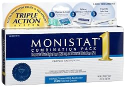 Monistat Combination Pack, 1-Ovule Insert with Applicator & External Cream