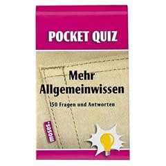 Pocket Quiz Mehr Allgemeinwissen: 150 Fragen und Antworten