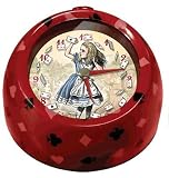 Alice in Wonderland Alarm Clock with snooze and Light