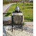 Unique Arts Opaque Design Solar Wall Light, Angled, Stainless Steel