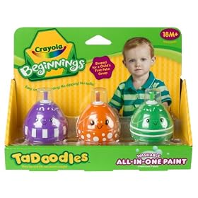 Crayola 3ct. Washable All-In--One Paint Orange, Purple, Green by Crayola
