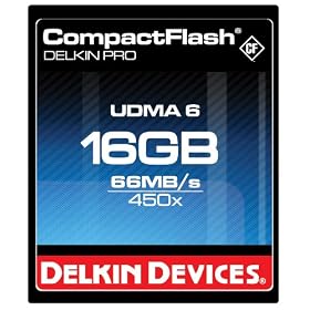 Delkin Devices DDCFPRO316GB 16GB PRO Compact Flash Memory Card by 
