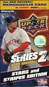 2008 Upper Deck Series 2 Stars and Stripes Edition MLB Baseball Factory Sealed Retail Box w/Game Used USA Jersey Memorabilia Card