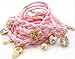 JC-29. PINK thread vintage bracelet wrap for your