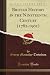 British History in the Nineteenth Century (1782-1901) (Classic Reprint)
