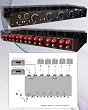 2x5 Speaker Selector Switch Switcher Volume Control, Accepts 12awg cable, Commercial Grade