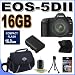 Canon EOS 5D Mark II 21.1MP Full Frame CMOS Digital SLR Camera with EF 24-105mm f/4 L IS USM Lens With 16GB Cf Card Accessory Kit