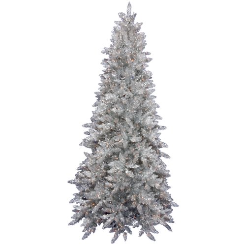 Artificial Silver Tip Christmas Tree • Holiday Décor Season Charm