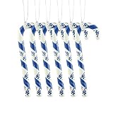 L.A. Dodgers Candy Cane Ornament Set