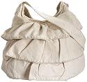 Roxy Ruffled Up Shoulder Bag,Stone,one size