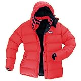 TAIGA Ellesmere Extreme 700 - Men's Down Parka Jacket, Red, MADE IN CANADA