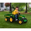 John Deere Turf Tractor with Trailer