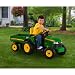 John Deere Turf Tractor with Trailer