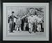 AND AWAY WE GO! - THE KING AND THE GREAT ONE - 1961 SHAWNEE C.C., SHAWNEE PA. - 16x20 (Frame Size 24x27)