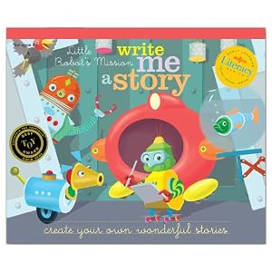 Little Robot's Mission Write Me A Story by eeBoo