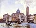 6" x 4" Greeting Card Sargent John Singer Palazzo Labia and San Geremia Venice