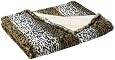 Palladium 50-by-70-Inch Animal Throw, Lynx