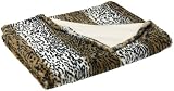 Palladium 50-by-70-Inch Animal Throw, Lynx