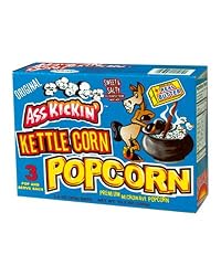 Ass Kickin' Kettlecorn, 3 count box, 3.5-Ounce Bags (Pack of 3)