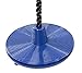 Squirrel Products Heavy Duty Plastic Tree Swing - Disc Rope Swing with Leg Protectors - Additions & Replacements - Outdoor Play Equipment - Blue