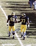 Rod Payne & Jarrett Irons Autographed 8x10 University of Michigan Photo