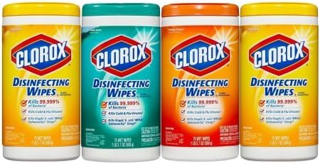 Clorox Disinfecting Wipes Value Pack, Scented, 300 Count