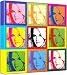 Carrie Underwood - Pop Art Print (3-Tone; Andy Warhol's Che Guevara Style) 30 x 30 x 2 cm Medium Squ