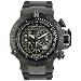 Invicta Men's 6043 Subaqua Collection Noma III Chronograph Black Ion-Plated and Rubber Watch