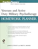 Veterans and active duty military psychotherapy homework planner