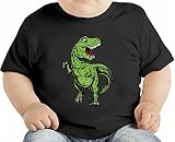 Dinosaur オーガニックベビーTシャツ 12 - 18 Months