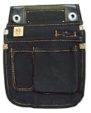 H&H 玄人職人 黒布 底丸仮枠袋小 KSKN-01
