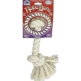 WHITE ROPE CHEW BONE / LARGE / 226G