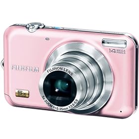 Fujifilm FinePix JX280 14 MP Digital Camera with 5x Optical Zoom and 2.7-Inch LCD Pink