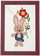 Miniature Bunny Quilt Set/Twin by Lindee's Little Linens