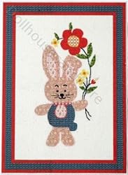 1:48 Miniature Bunny Quilt Set-Crib by Lindee's Little Linens