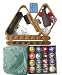 Billiard Pool Table Accessory Kit With Marble Style Balls Billiard Pool Table Accessory Kit With Marble Style Balls