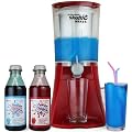 SLUSHIE MAKER WITH 2 X 500 ML SLUSHIE SYRUP BOTTLES