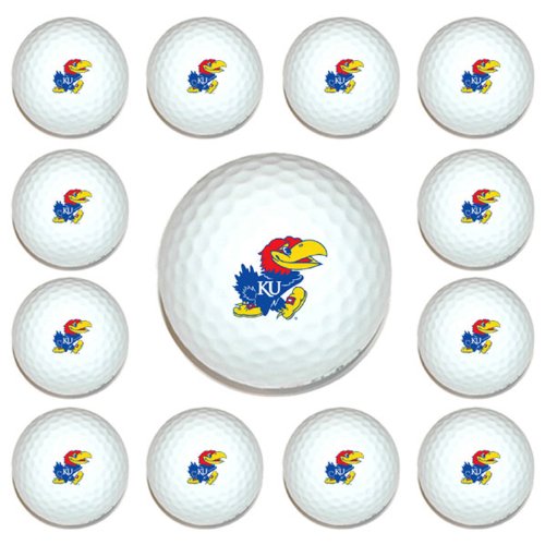 Kansas Jayhawks Dozen Pack Of Golf Balls From Team Golf