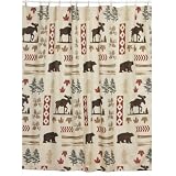 North Ridge Moose And Shower Curtain