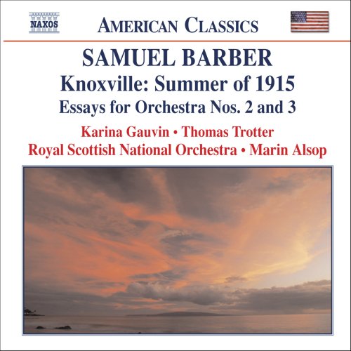CD-Charts   : Barber - Knoxville: Summer of 1915, Op 24; Toccata Festiva, Op 24