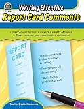 Writing Effective Report Card Comments