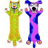 Bamboo Pet DAM660344 Fat Cat Strapping Flip-Flop Yankers Pet Toy,Assorted colors