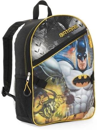 Batman Fullsize 16" Backpack &amp; Detachable Lunch Kit Tote Combo Set