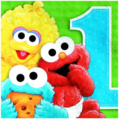 Sesame Beginnings 1st Birthday Party Supplies