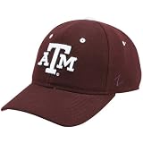 Texas A&M Aggies Hats : Zephyr Texas A&M Aggies DH Maroon W/White ATM Fitted Hat