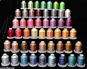 50 Large Spools Variegated Embroidery Machine Thread