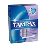 Tampax Cardboard, Lites Light Absorbency Tampons, 20-Count (Pack of 6)